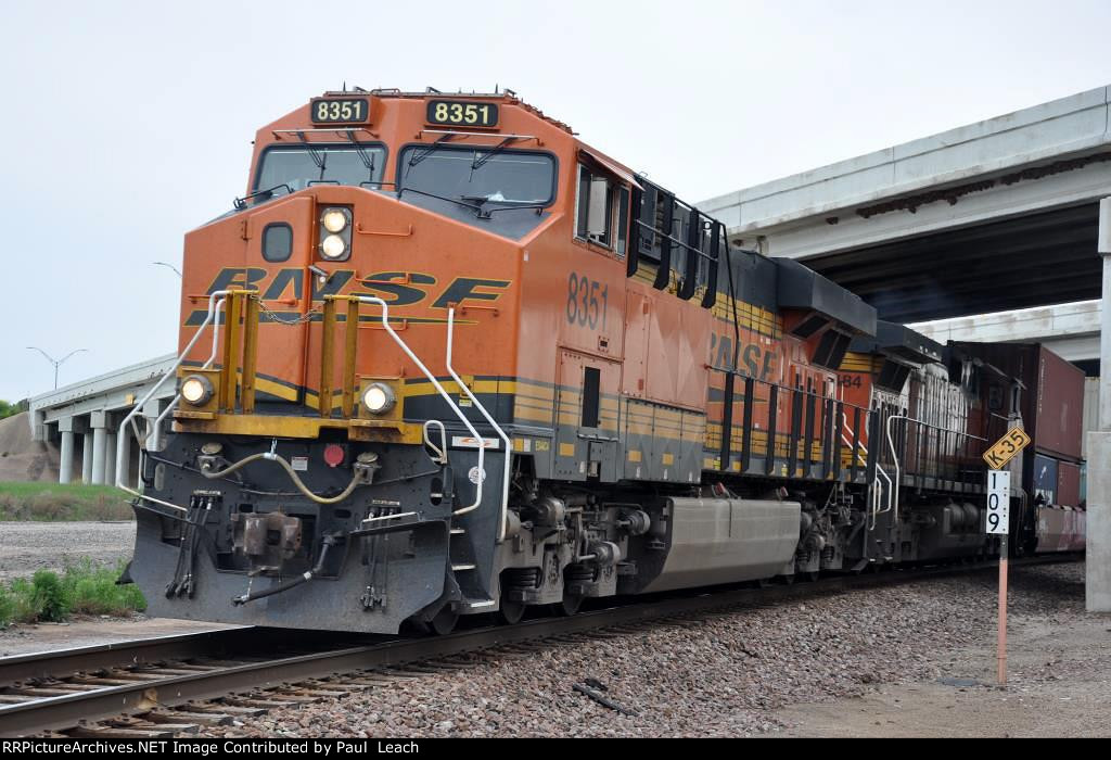 Eastbound stack train